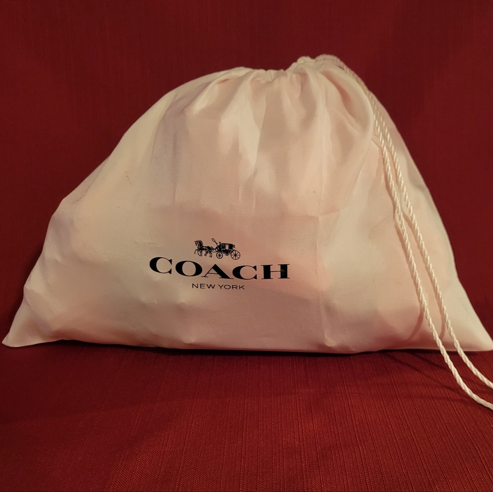 Cute Coach Bag Black and Red! Clutch or CrossBody or Shoulder ! With Strap! 😀